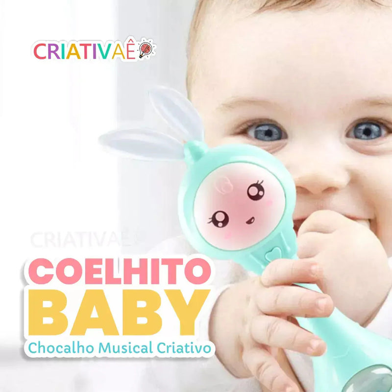 Coelhito Baby - Chocalho Musical Criativo