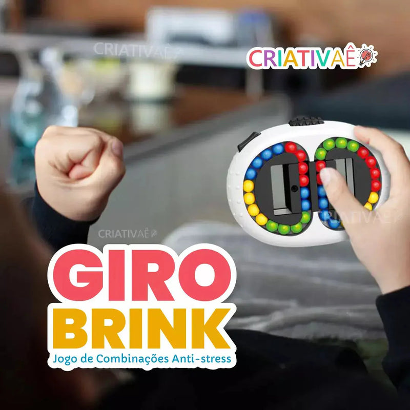 Girobrink -  Jogo de Combinações Giratório Anti-stress