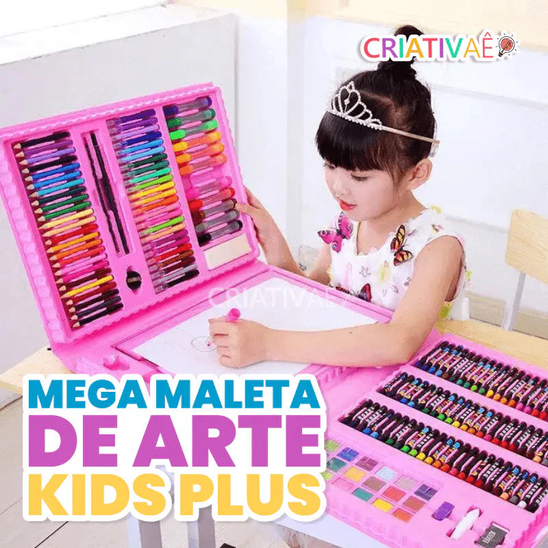 Mega Maleta de Arte Kids Plus
