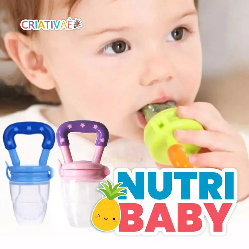 Nutri Baby - Chupeta Alimentadora para Introdução Alimentar